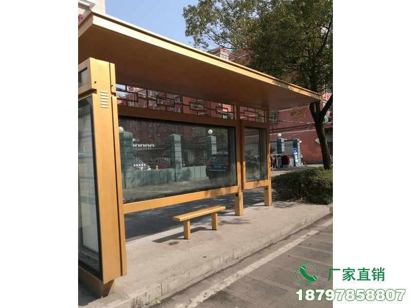 罗平县复古公交站台等候亭