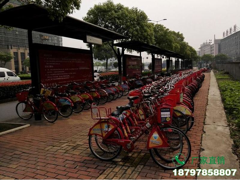 城区城市中心智能共享单车候车棚