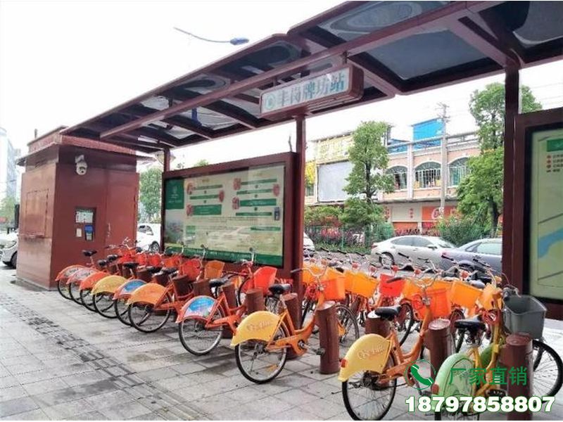 灵丘城市公交自行业停车棚