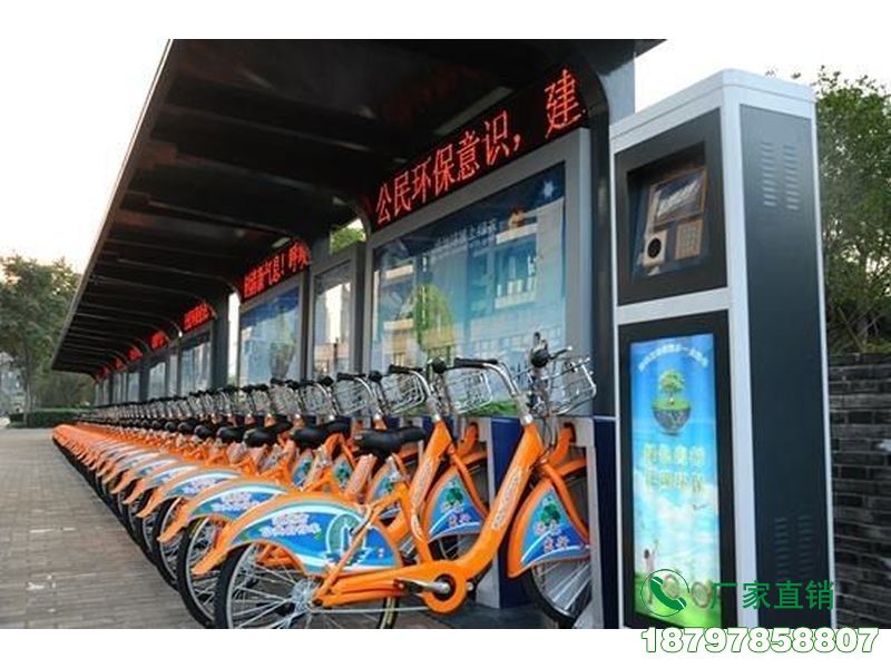 广灵城市共享单车存放亭