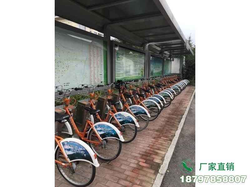 城区共享自行车智能停车棚