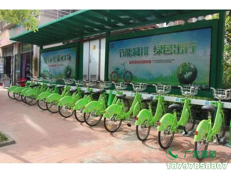 砚山县共享自行车停车棚