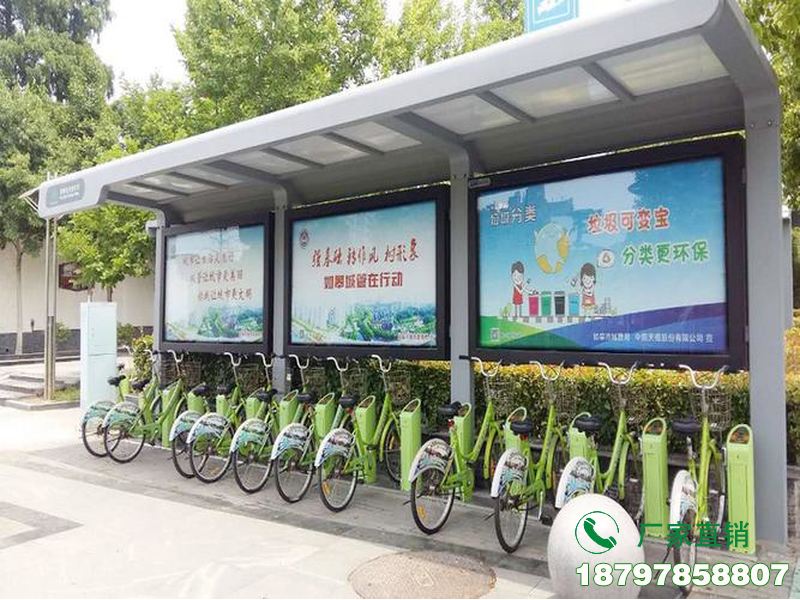 呼图壁县公共自行车停车棚